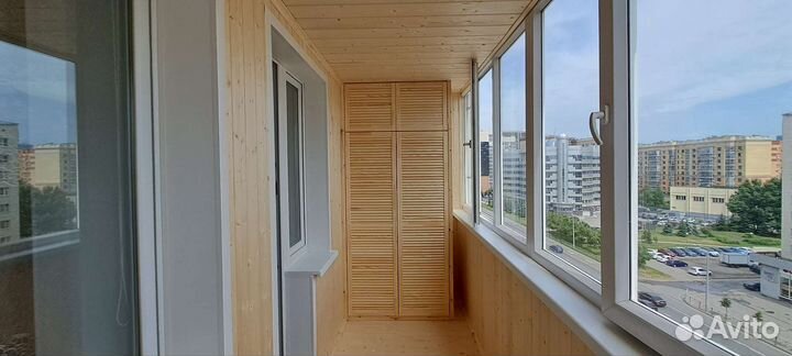 Обшивка балконов и лоджий