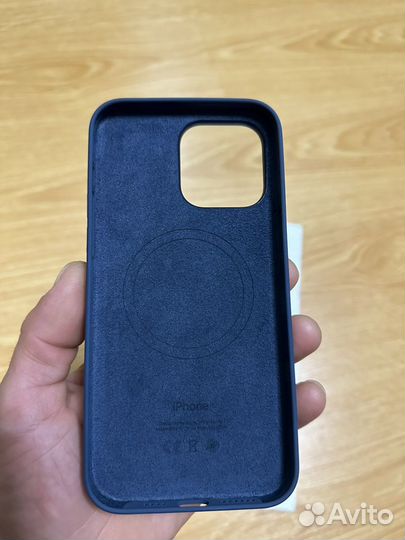 Чехол оригинальный Apple Silicone Case синий