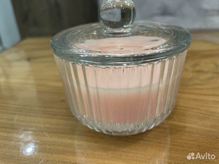 Свеча IKEA стекло