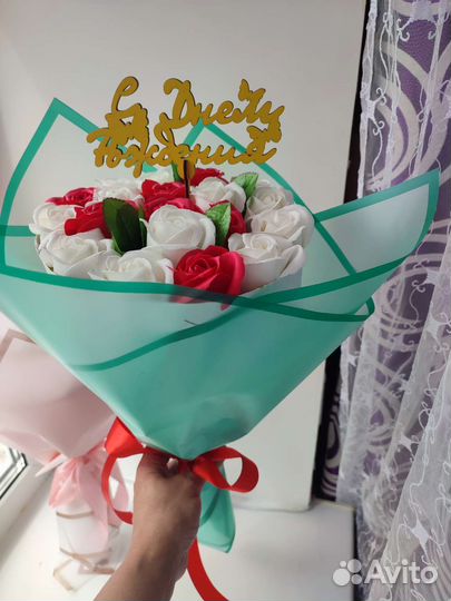 Букет из мыла