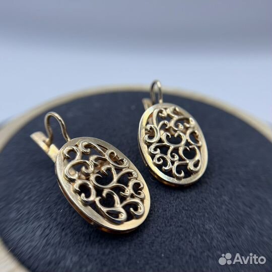 Серьги 500 проба вес 9,08