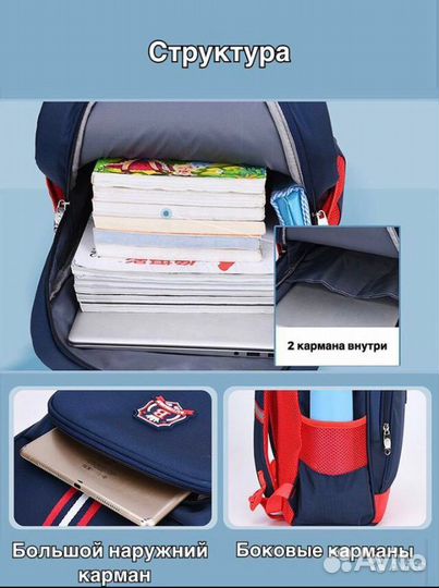 Рюкзак школьный ортопедический новый