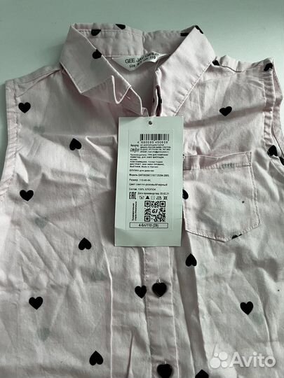 Рубашка для девочки