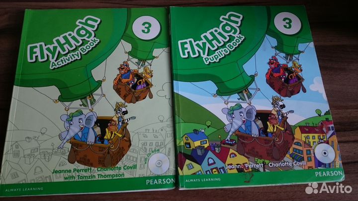 Учебник английского Fly High Флай Хай 3, 4