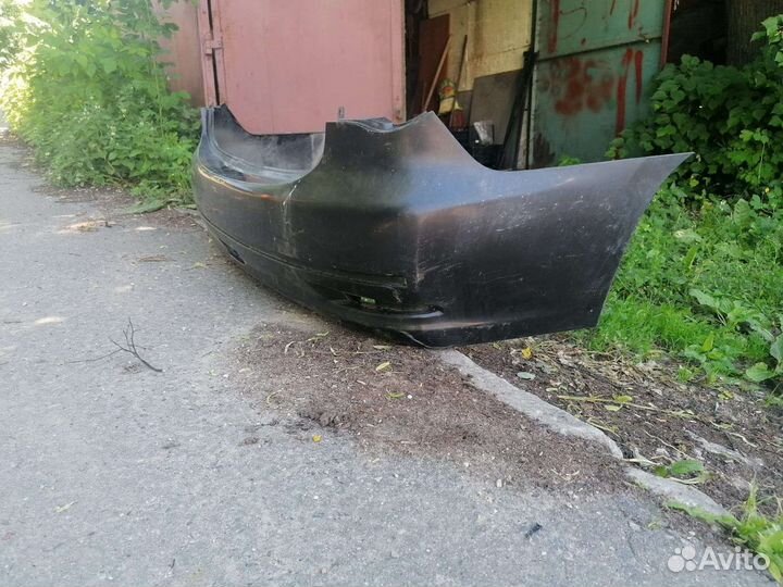 Задний бампер на ниссан альмера