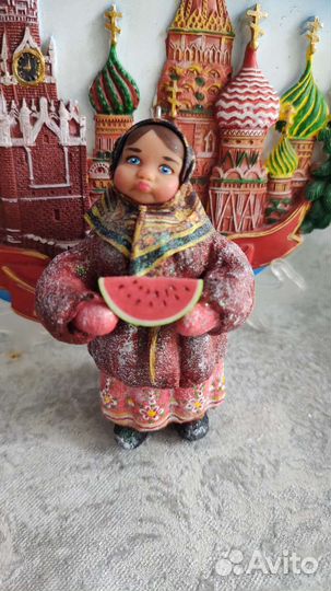 Ватные елочные игрушки