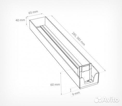 Лотки(кассеты) для сигарет с толкателем
