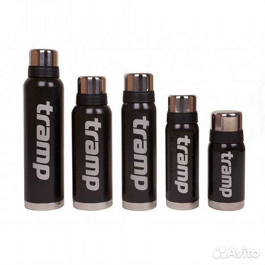 Термос черный 0.9 л Tramp (Трамп)