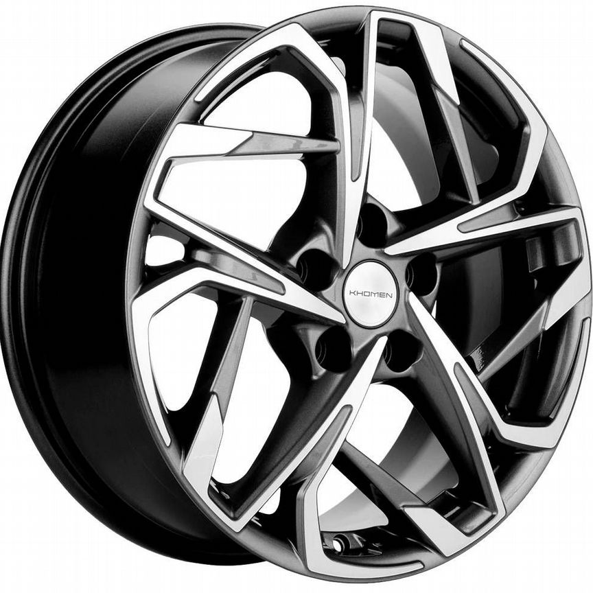 Диски Khomen KHW1716 7x17 5x110 ET40 D67.1 Gray-FP