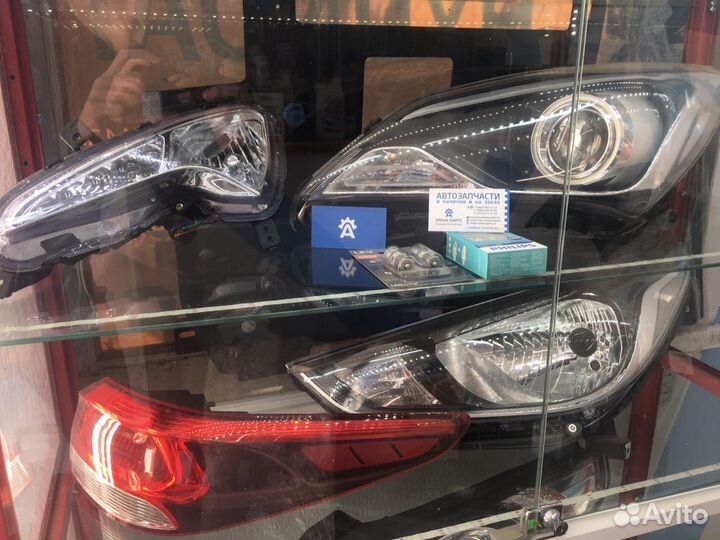 Фара бампер для hyundai solaris