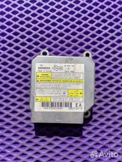 Блок управления AIR BAG Chevrolet Lanos