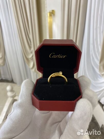 Cartier кольцо гвоздь