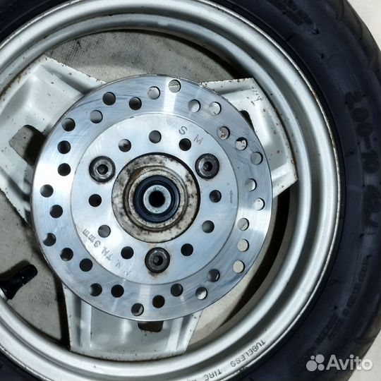 Передний диск в сборе Honda Dio tact AF 34,35,51