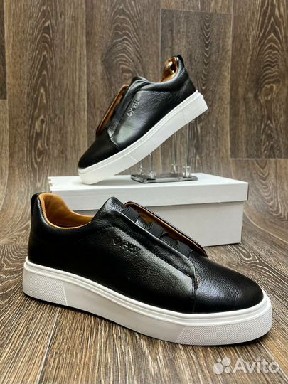 Ботинки мужские кожа zegna 39-44