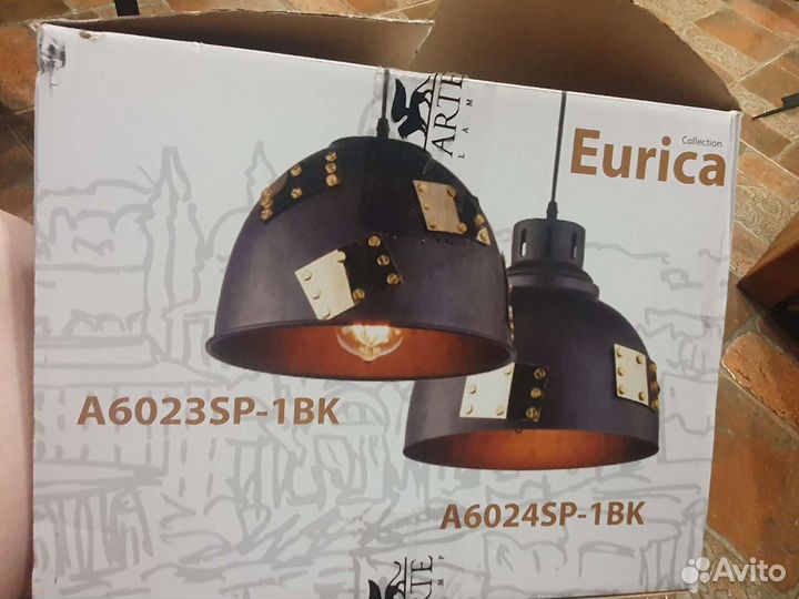 Люстры в стиле лофт 3 штуки