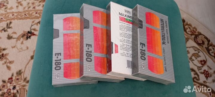 Видеокассеты vhs новые