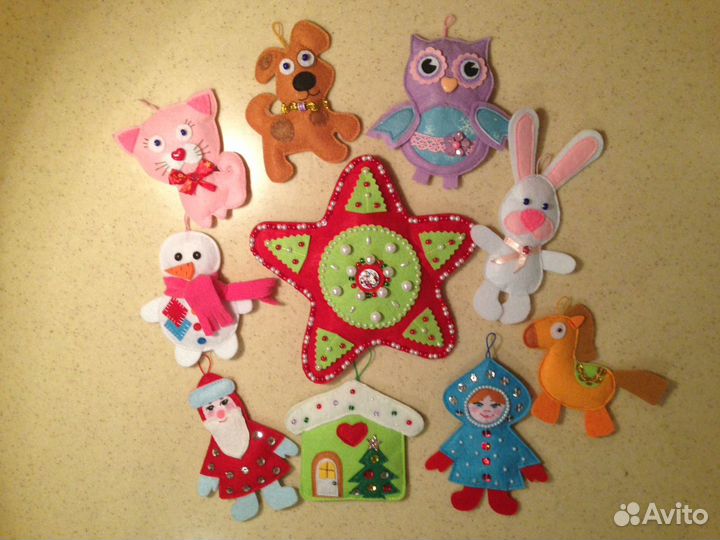 Игрушка из фетра