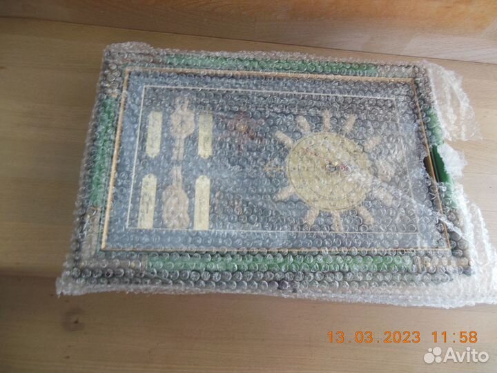 Ключница с часами настенная