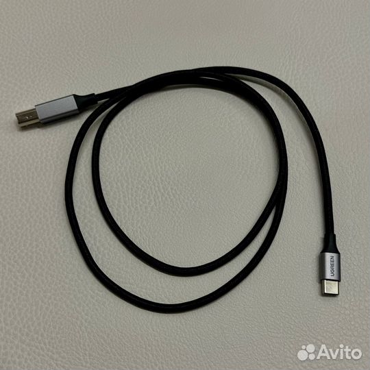 Кабель Ugreen Type-C / Type-B, длина 1 метр