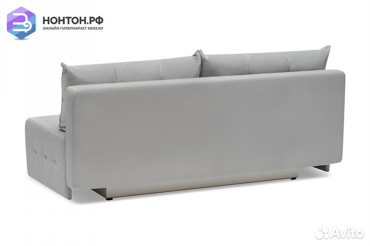 Диван еврокнижка Сити серый