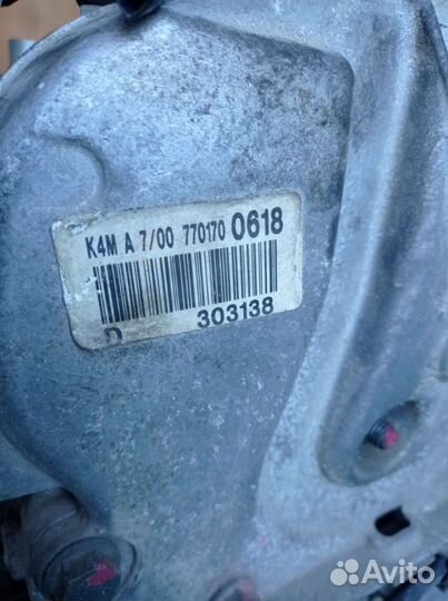 Двигатель k4ma700 Рено сценник 1