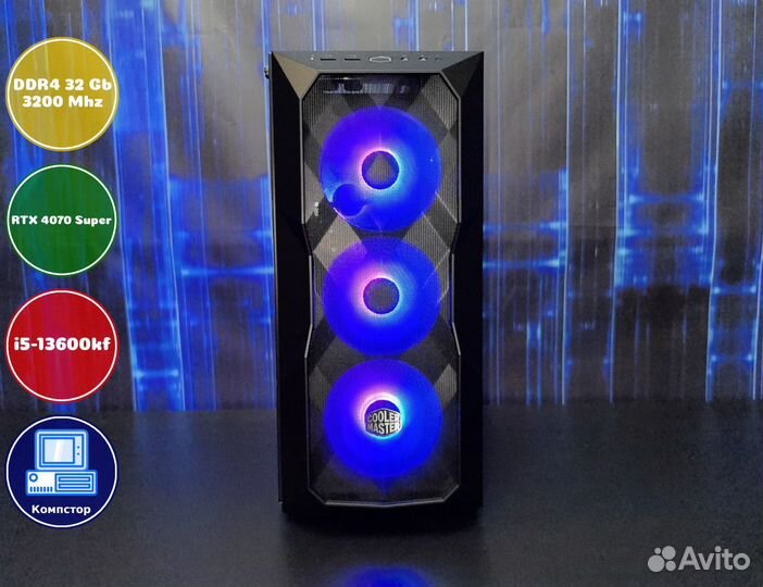 Системник игровой i5-RTX4070SUP-32DDR4-PLS0547-B760