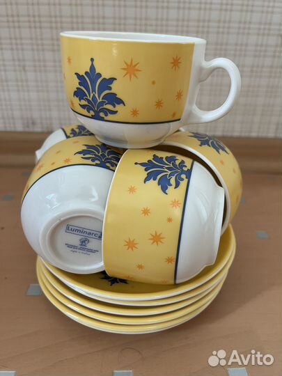 Чайный сервиз новый Luminarc