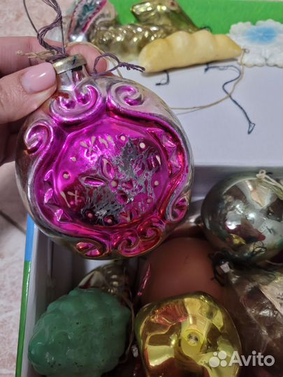 Елочные игрушки СССР