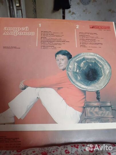 Виниловые пластинки Миронов А