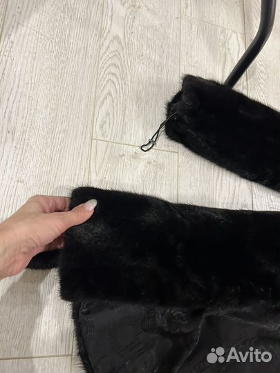 Шуба норковая в состоянии новой люкс мех