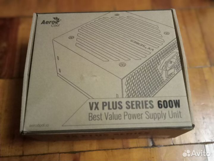 Блок питания aerocool vx plus 600w