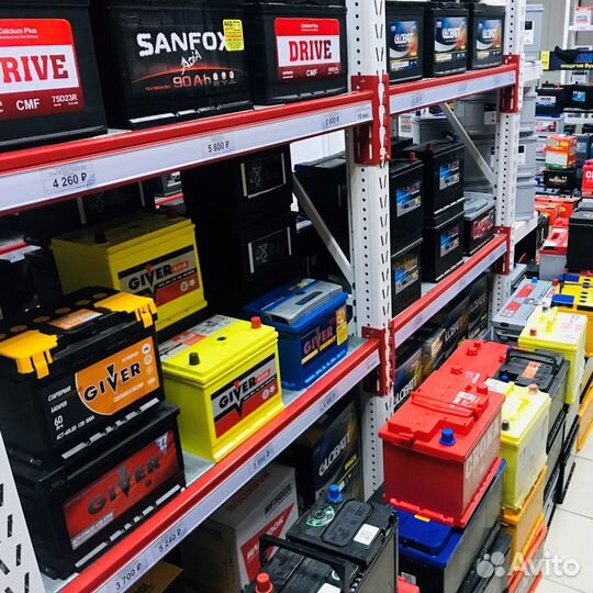 Аккумулятор 6-ст 65 Zubr на Shevrolet niva