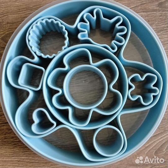 Набор форм для печенья IKEA 14шт Дроммар голубой