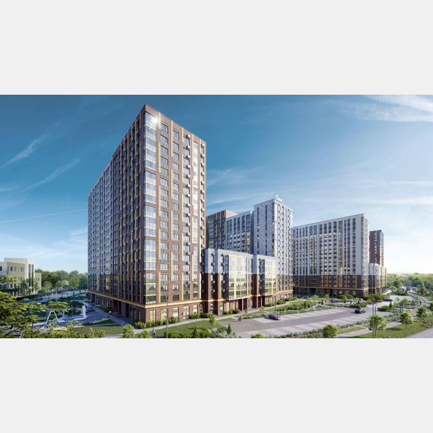 2-к. квартира, 63,9 м², 11/18 эт.