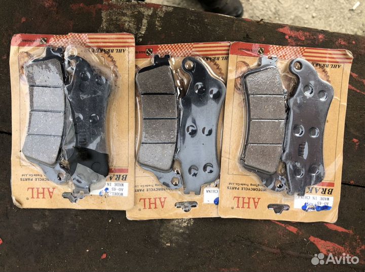 Honda vfr800 cbr1100xx колодки тормозные