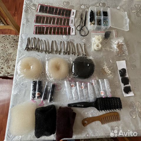 Невидимки, валики, украшения для причесок