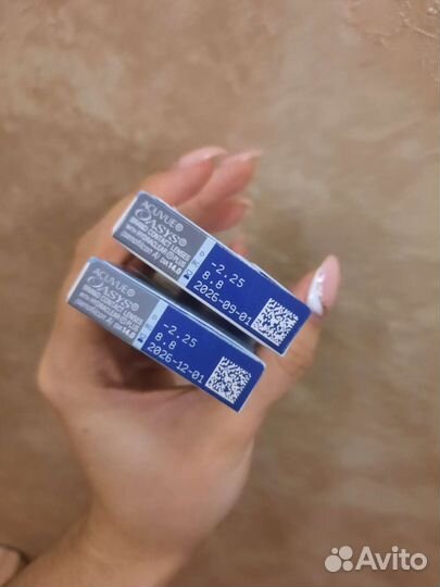 Линзы контактные acuvue oasys -2.25 8.8