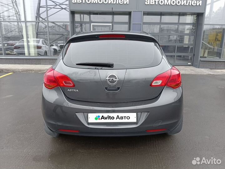 Opel Astra 1.6 AT, 2012, 158 530 км