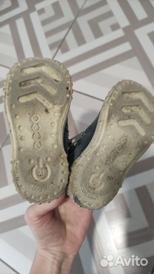 Ботинки детские ecco 21 размер весна