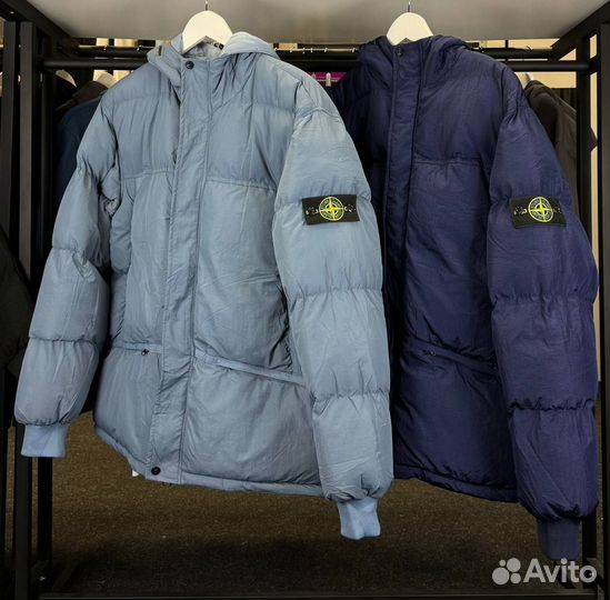 Stone island пуховик