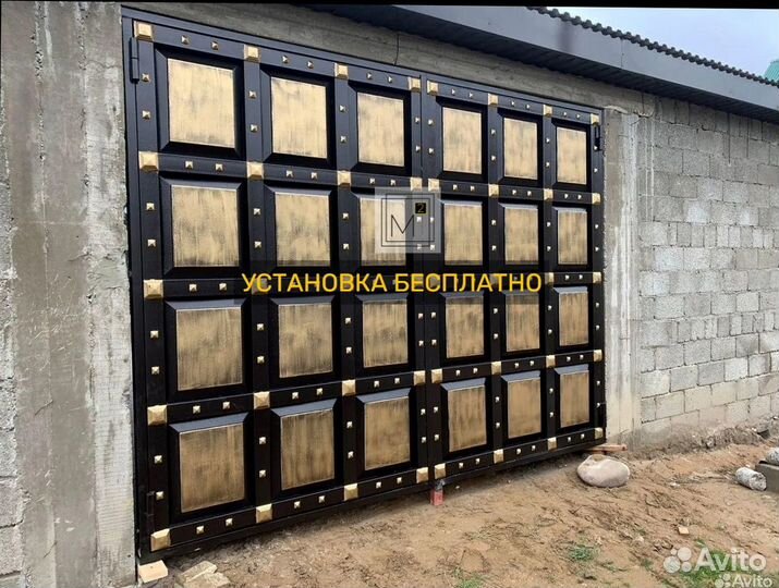 Ворота в Махачкале доставки и монтаж