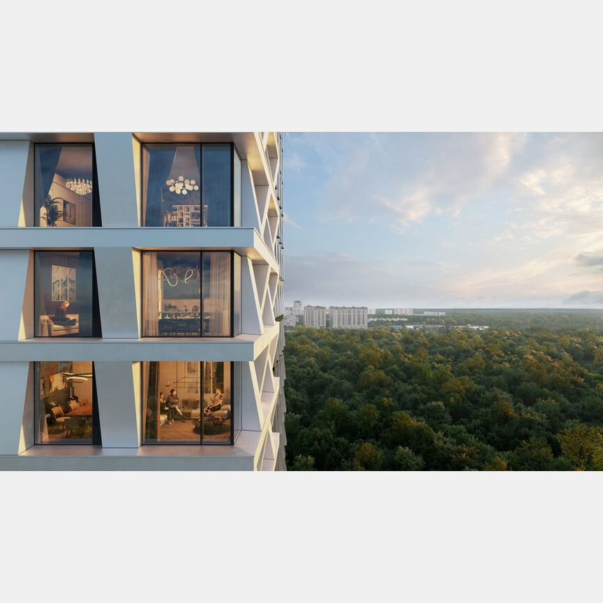 2-к. апартаменты, 38,2 м², 13/35 эт.