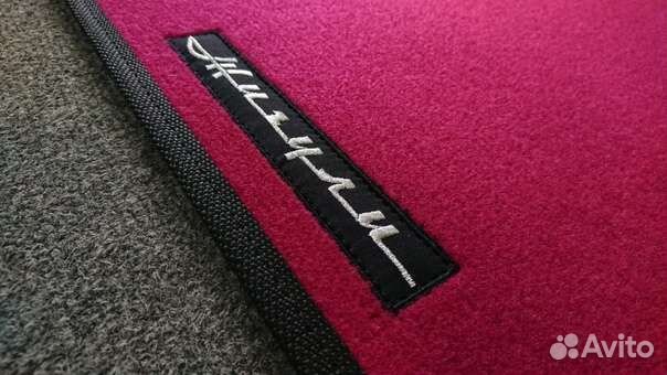 Автоковрики для ваз 2101 - 2107, красные