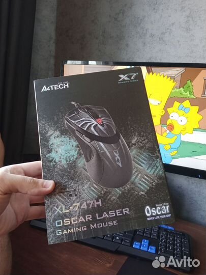 Игровая мышь A4Tech X7 XL-747H Black