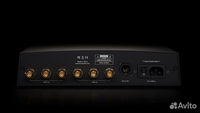 Aune S1c Pro Audio clock Black