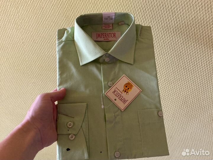 Новая рубашка H&M 140 см