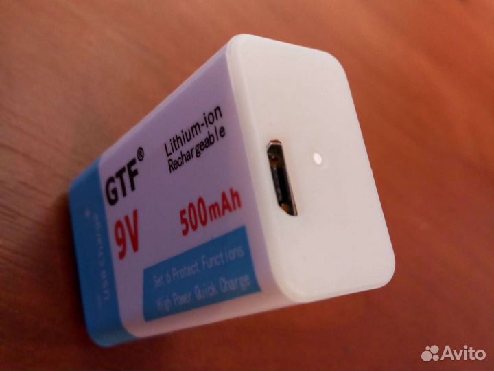 Аккумуляторная батарейка типа 