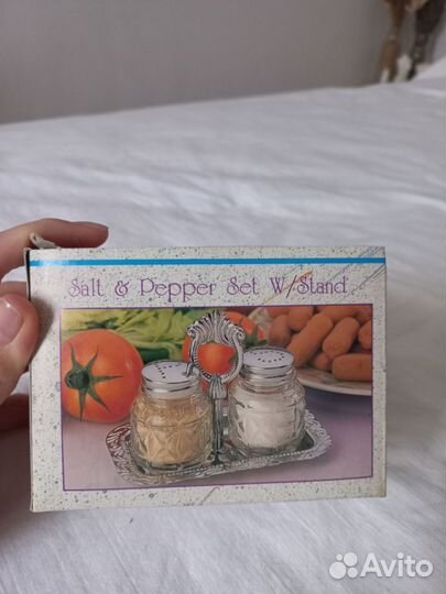Набор для специй соль перец