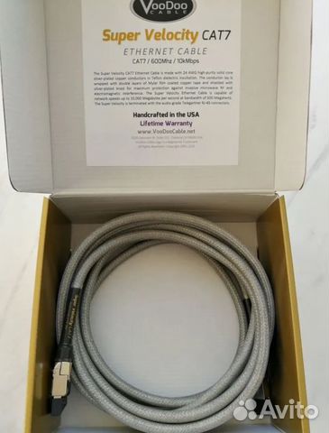 Voodoo Ethernet Cable Super Velocity 5 м в наличии объявление продам