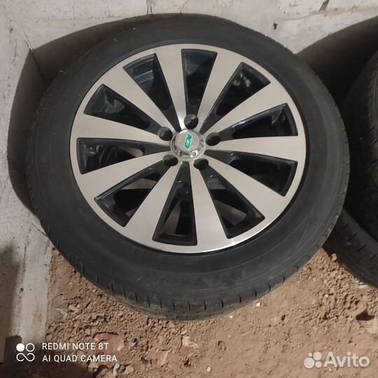 Колёса летние на тойоту авенсис